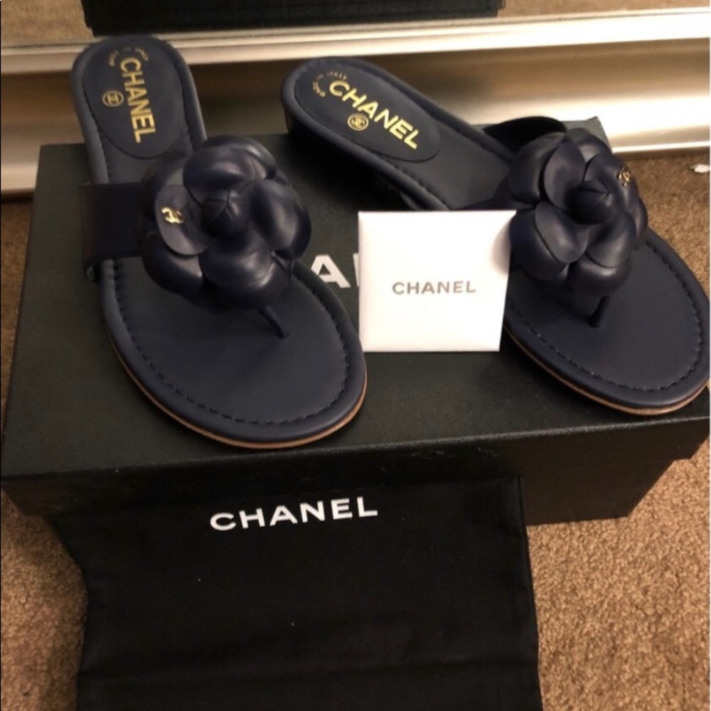 New Chanel Thong Sandals